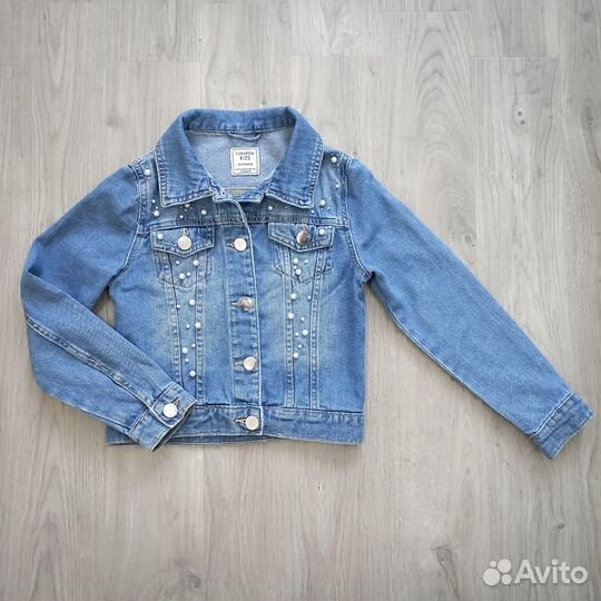 Джинсовая куртка для девочки Terranova 128