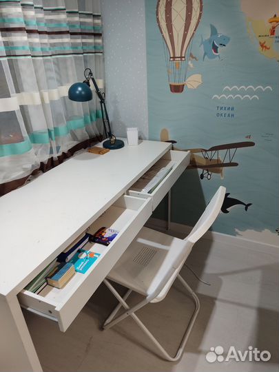 Стол Письменный Микке Икея