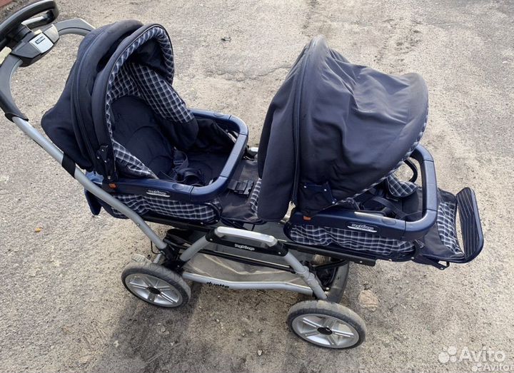 Коляска для двойни и погодок Peg Perego Duette