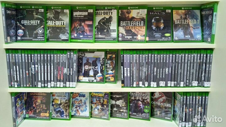 Xbox One диски. Б/У