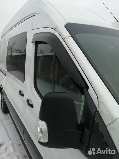 Дефлекторы окон (ветровики) Ford Transit 5 широкие