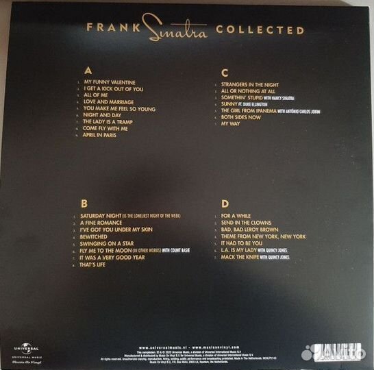 Винил Frank Sinatra – Collected (2LP)