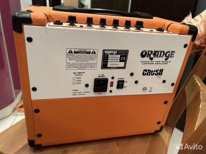 Комбоусилитель orange crush 20L