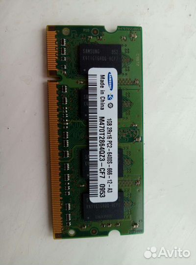 Оперативная память ddr2 для ноутбука