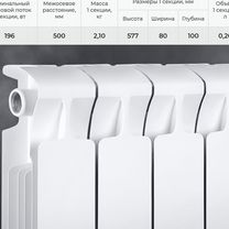 Радиатор Rifar Monolit 500 350, Москва