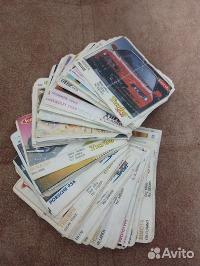 Вкладыши от жвачки турбо