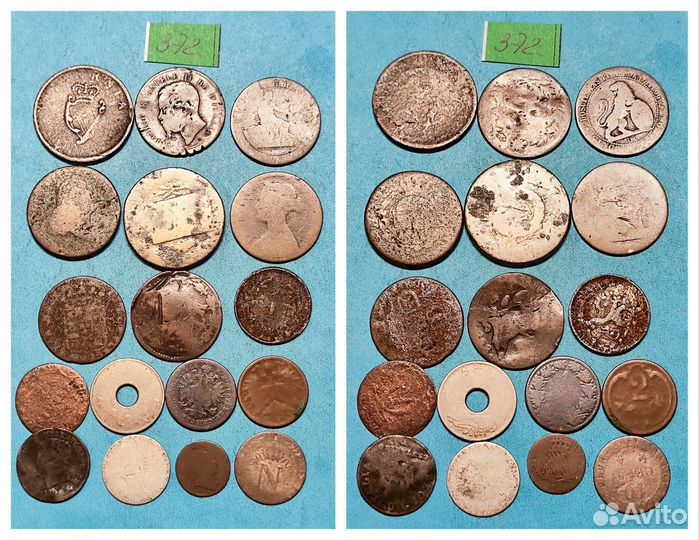 Набор монет Германия Польша Турция