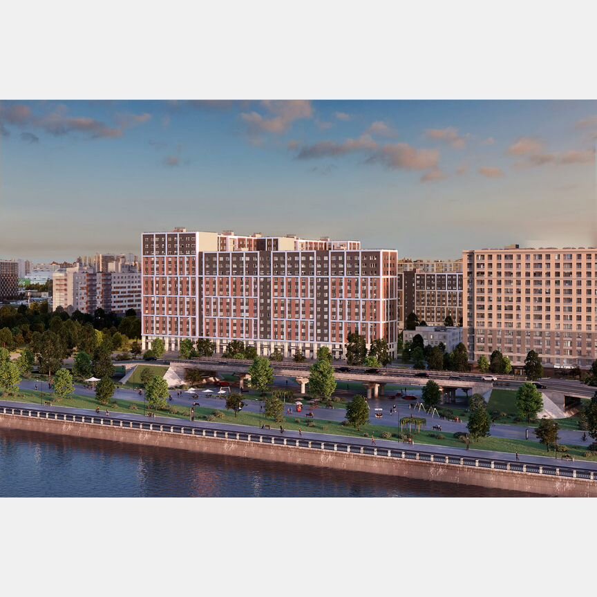Апартаменты-студия, 22,4 м², 9/17 эт.