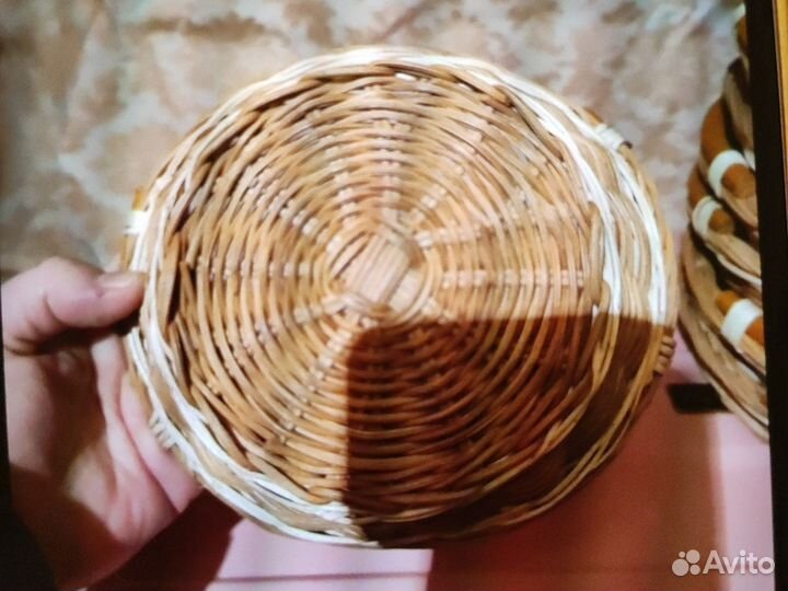 Плетеные корзиночки маленькие
