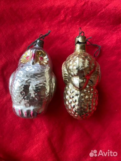 Елочные игрушки СССР