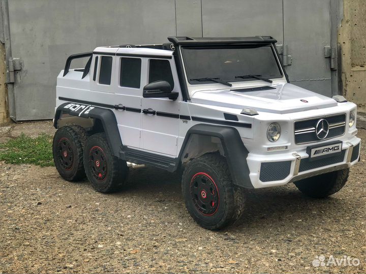 Электромобиль детский Mercedes G63 AMG 4WD
