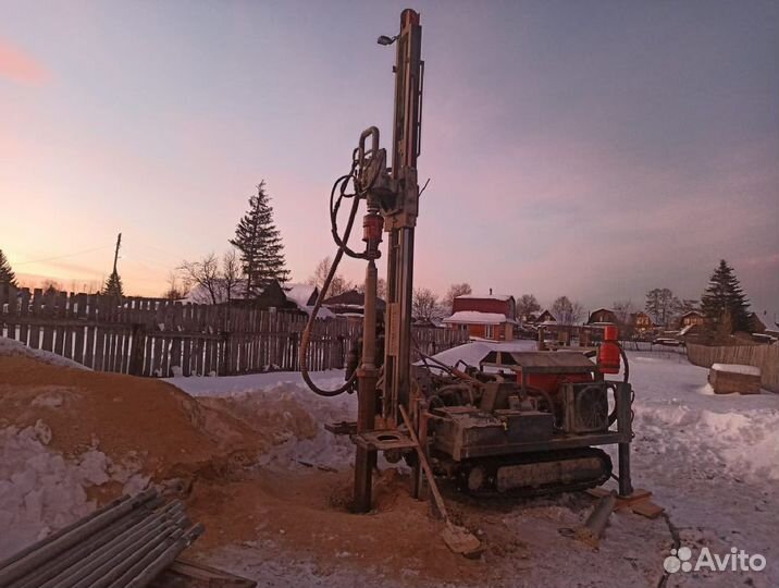 Бурение скважин на воду малогабаритной