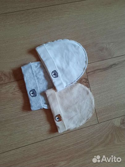 Детские шапочки для новорожденных