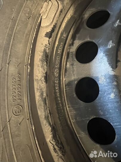 R16 Nokian Tyres Nordman 7 205/65, PCD 5x114.3 DIA 67.1