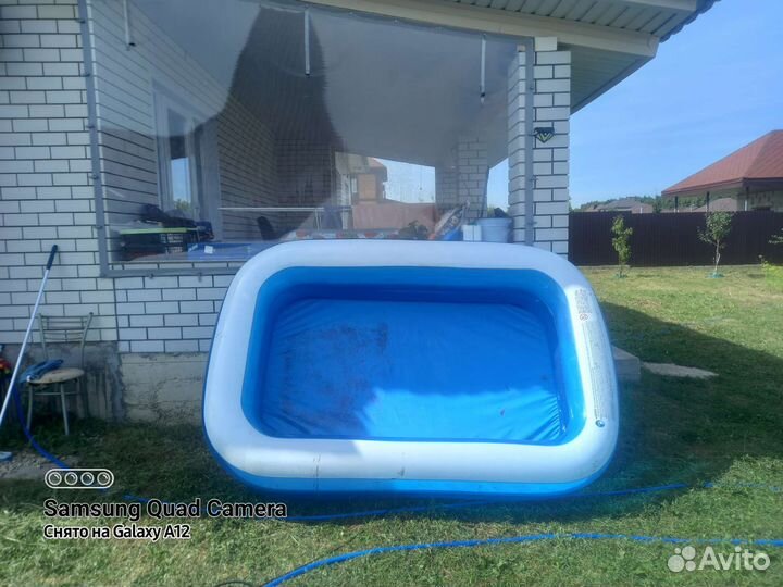 Надувной бассейн бу