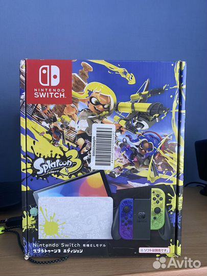 Nintendo switch oled splatoon 3