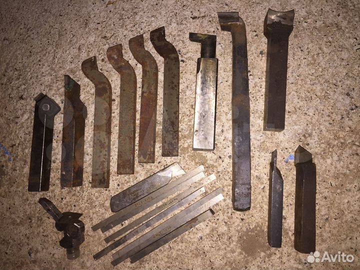 Резецы с пластинами,расточная оправка СССР