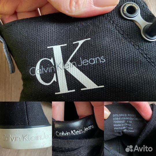 Кеды женские Calvin Klein 38р