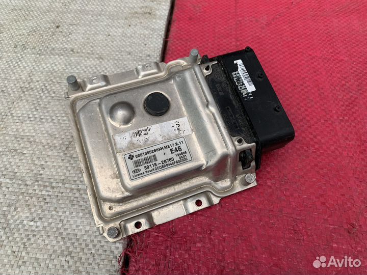 RIO 3 Solaris 1 эбу 1.4 МКПП G4FA