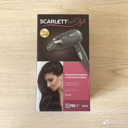Фен новый Scarlett SC-074 1400 Вт