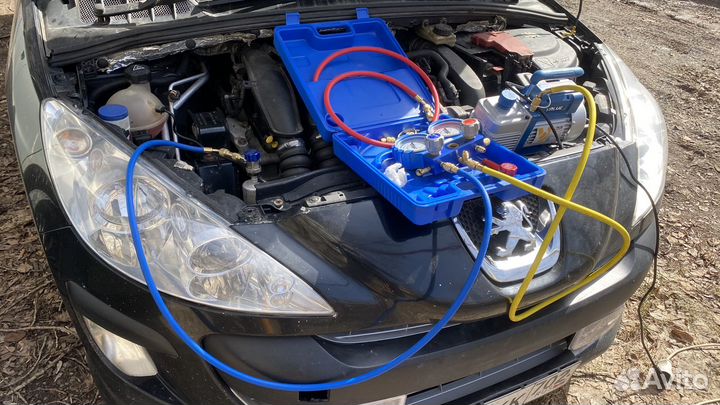 Заправка автокондиционеров, комп. диагностика