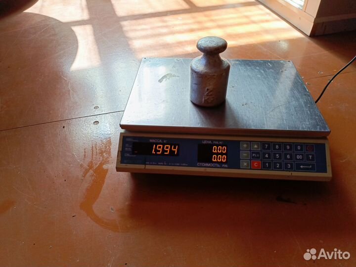 Весы торговые электронные бу