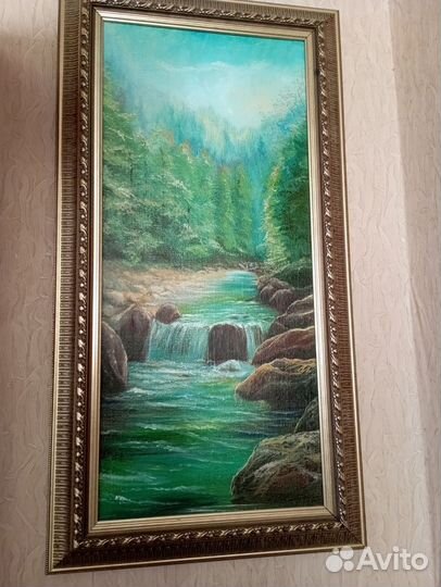 Девушка с кувшином. Работа из гипса. Картины