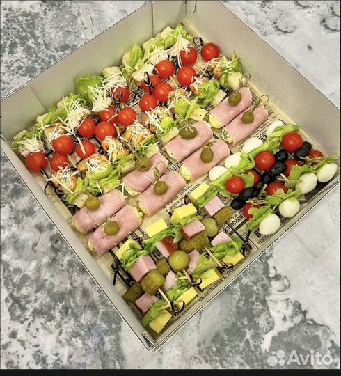 Кейтеринг фуршет гастробоксы