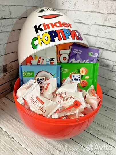 Большой киндер сюрприз. Комбо 6