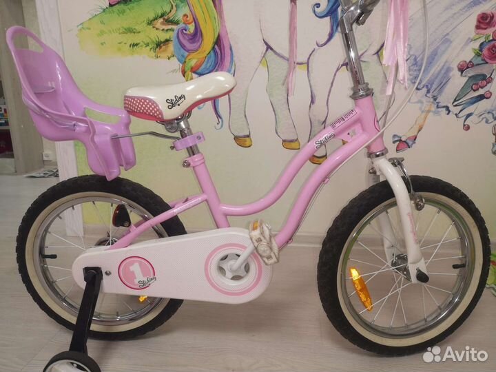 Детский велосипед 16 аллюминиевая рама