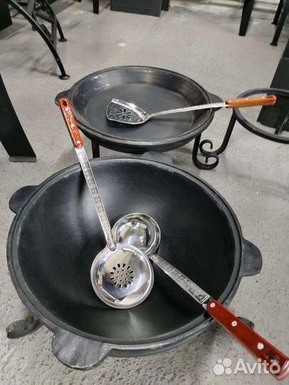 Шумовка + Половник для казана