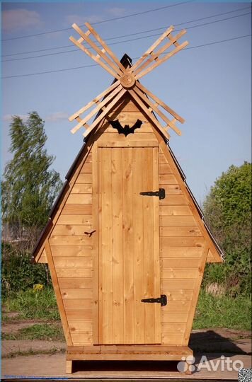 Дачный туалет с установкой SHP795