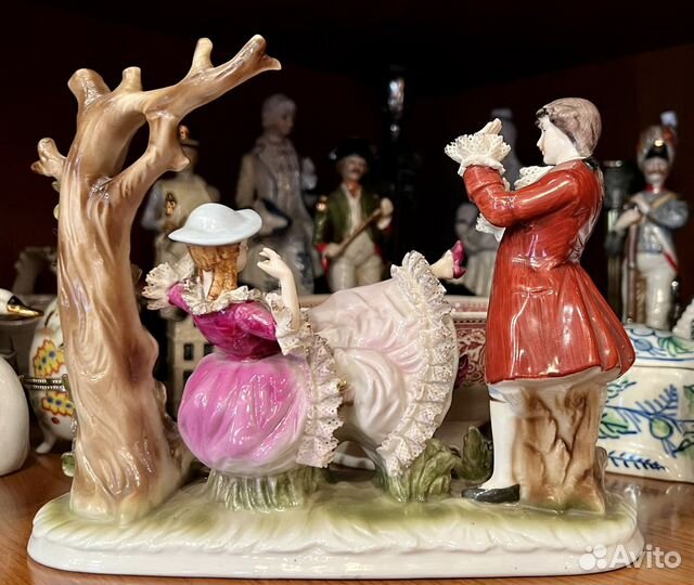 Скульптурная композиция Swing Fragonard