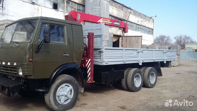 КамАЗ 53202 с КМУ, 1990