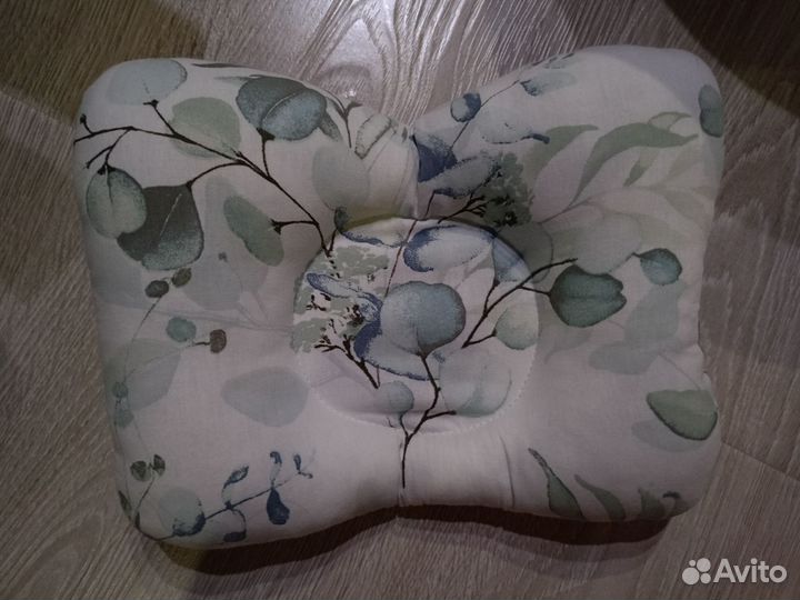 Ортопедическая подушка для новорожденных бабочка