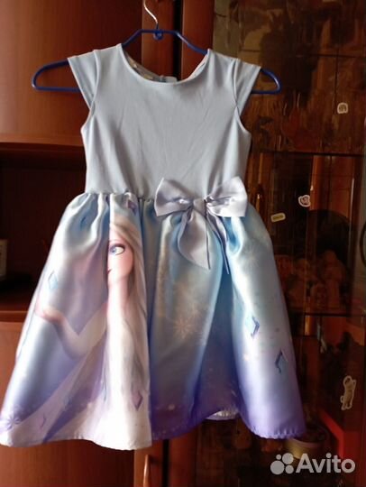Платье Эльзы для девочки 110 116 см
