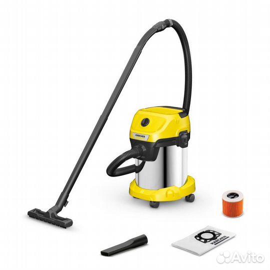 Пылесос Karcher WD 3 S (premium) V-17/4/20