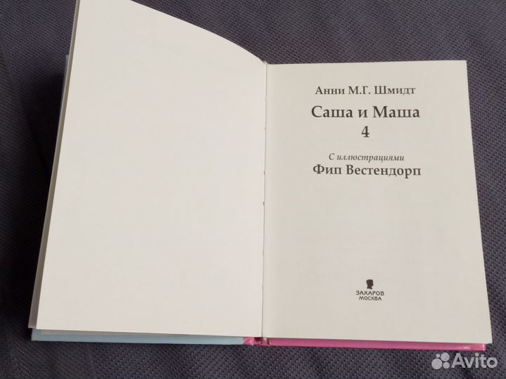 Саша и Маша 4. Шмидт Анни.Рассказы для детей