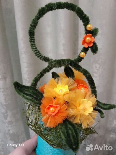 Весенняя поделка в сад, школу