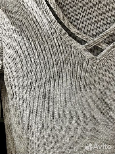 Блестящая кофта женская