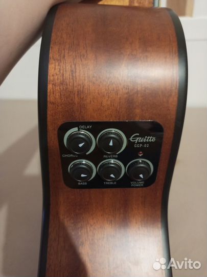 Транс акустическая гитара