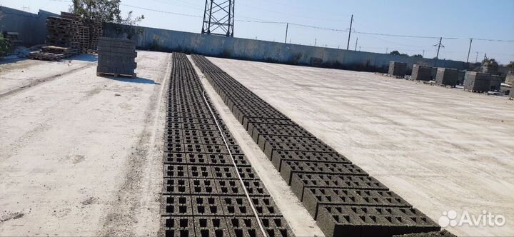 Отсевно-керамзитовый блок