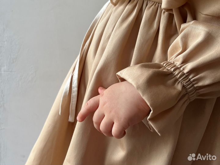 Хлопковое детское платье