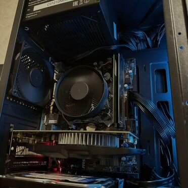 Игровой пк: i5 7400/12gb/gtx1050ti/ssd+hdd