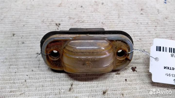 Фонарь подсветки номера Audi 100 С3 83-91г