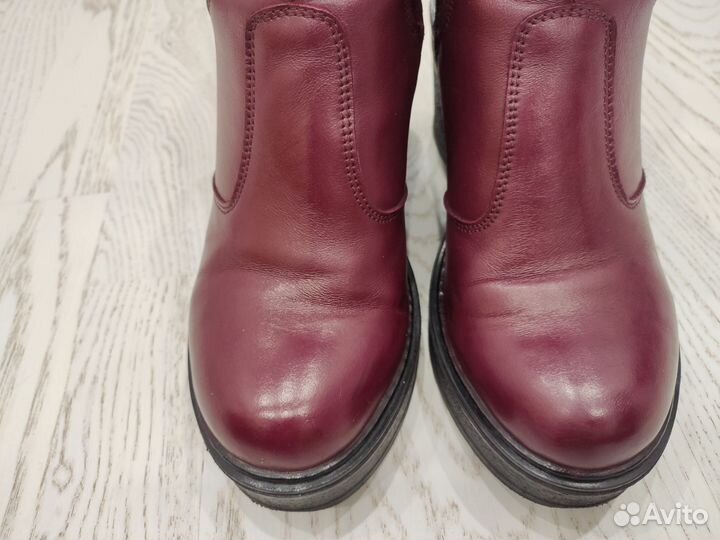 Basarab 37 зимние ботинки полусапоги ботильоны
