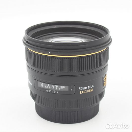 Объектив Sigma 50mm f/1.4 DG HSM EX Canon EF