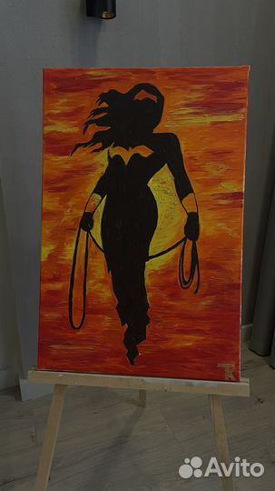 Интерьерная картина Чудо-женщина