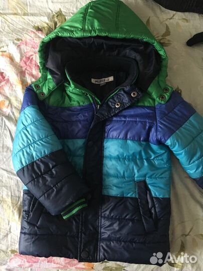Куртка демисезонная детская размер 116