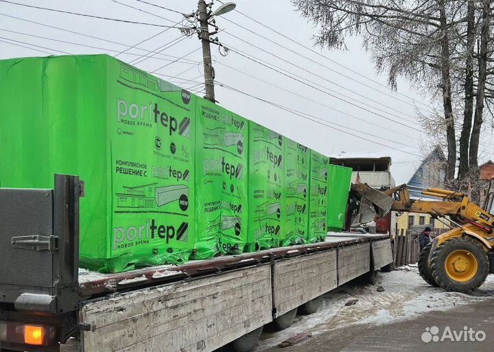 Газосиликатные блоки Поритеп